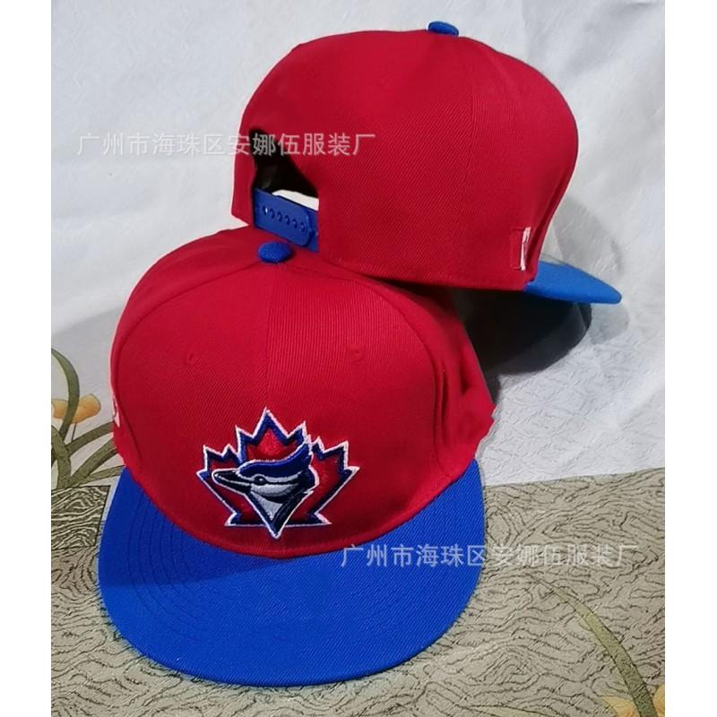 2026 Baseball Cap Unisex Embroidered Flat Brim American Hip Hop Team Blue Jays