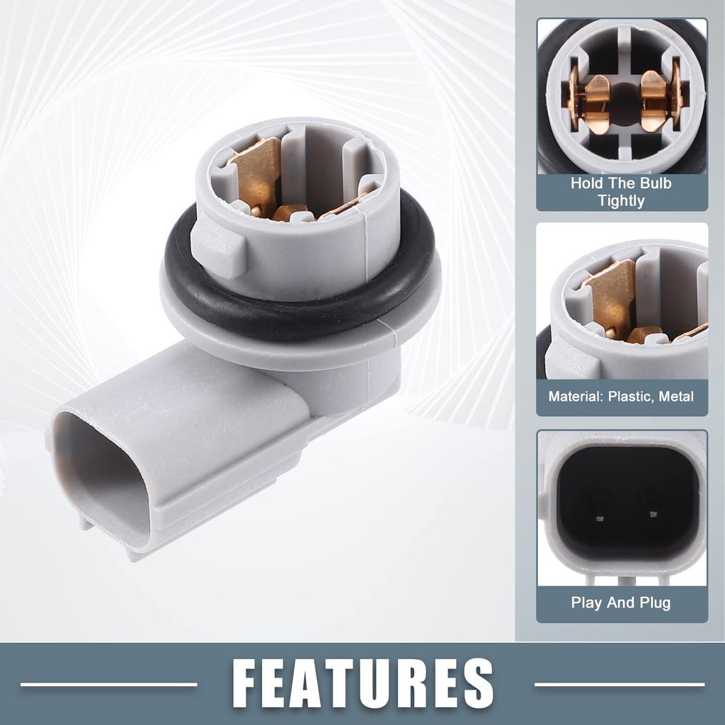 A ABSOPRO Bulb Socket Light Socket Lamp Socket Car Socket Socket Socket Holder Side
