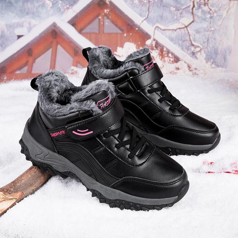 Оригинальная пара пожилой обуви обувь для ходьбы для матери зимние бархатные теплые нескользящие мягкие подошвы для среднего и пожилого возраста отцовские зимние ботинки 36 3398₽