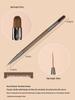 Japanese Coffee Color Acrylic Nail Art Brush Set: Light Therapy, French, and Sweeping Pens