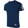 Adidas Soft Round Neck Sports Tee Men Tops Blue EC3709