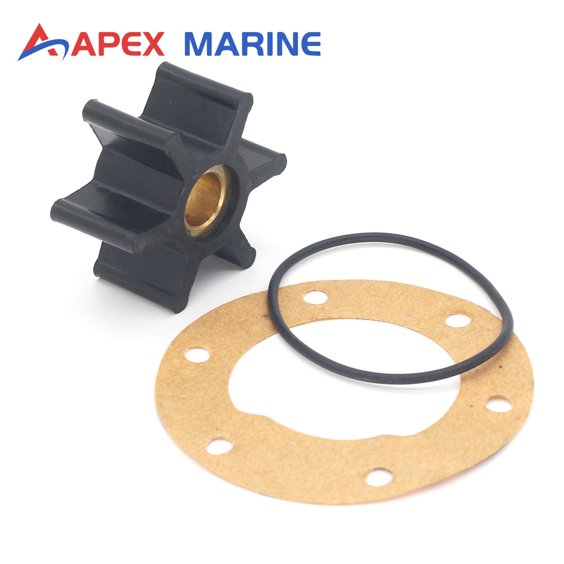 104211-42071 Sea Water Pump Impeller Service Kit for Yanmar 2GM 3GM 3GM20 3GM30 Marine Engine Cooling Pumps 104211-42070 18-8952 104211-42070