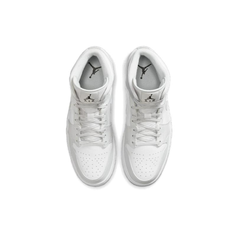 Air Jordan 1 Mid 'Swoosh Logo Grey Camo' Jordan DC9035-100