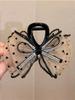 Girls Fashion Bow Hair Claw Delicate Bow Headband Hair Accessories Fashion Polka Dot Diamond Girls Hair Accessories