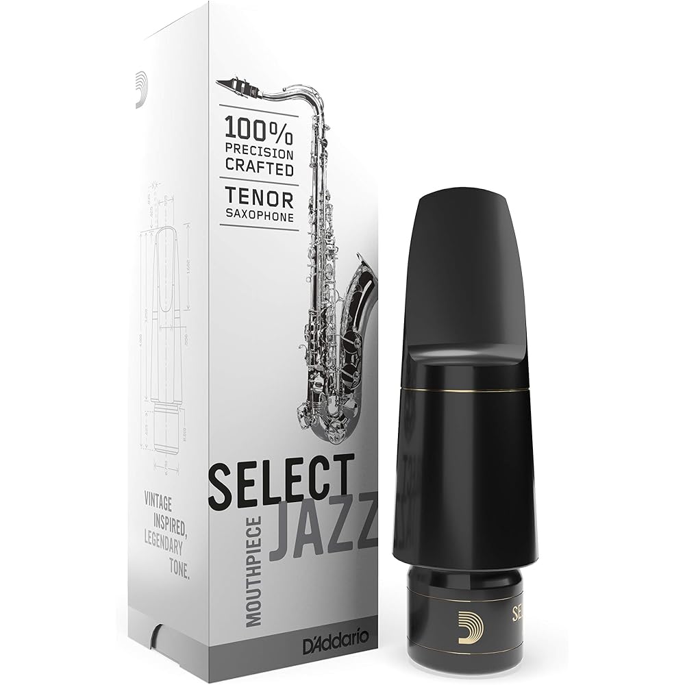 D Addario WoodWinds Select Jazz Tenor Saxophone Mouthpiece 8M MKS-D8M Professional Quality