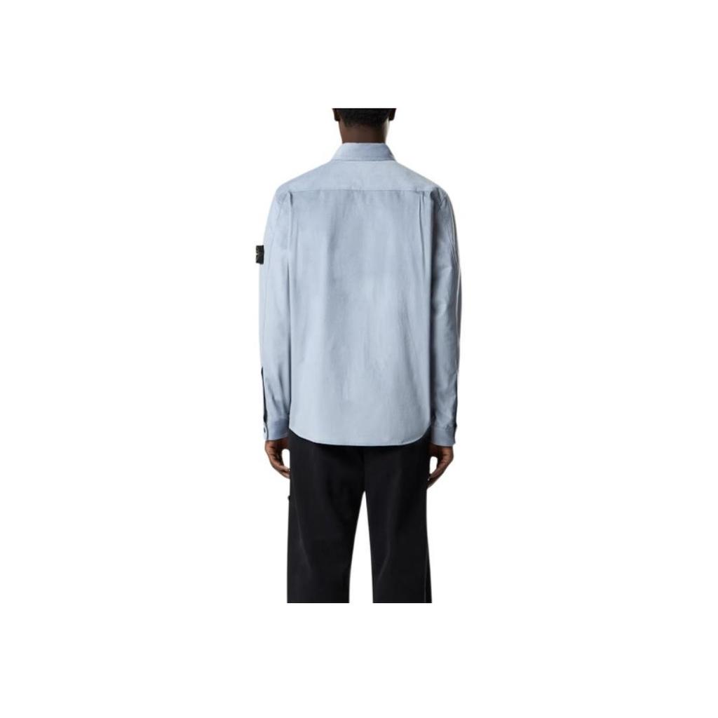 Stone Island Ss26 Spring Summer Collection Button Solid Color Long Sleeve Shirt Unisex shirts L1S151200040S0144-V0024