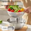 304 Stainless Steel Square Drain & Mixing Basin