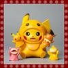 Pikachu Action Figure with Replaceable Gloves Anime Cartoon Model Home Decor Ornament Kids Gift
