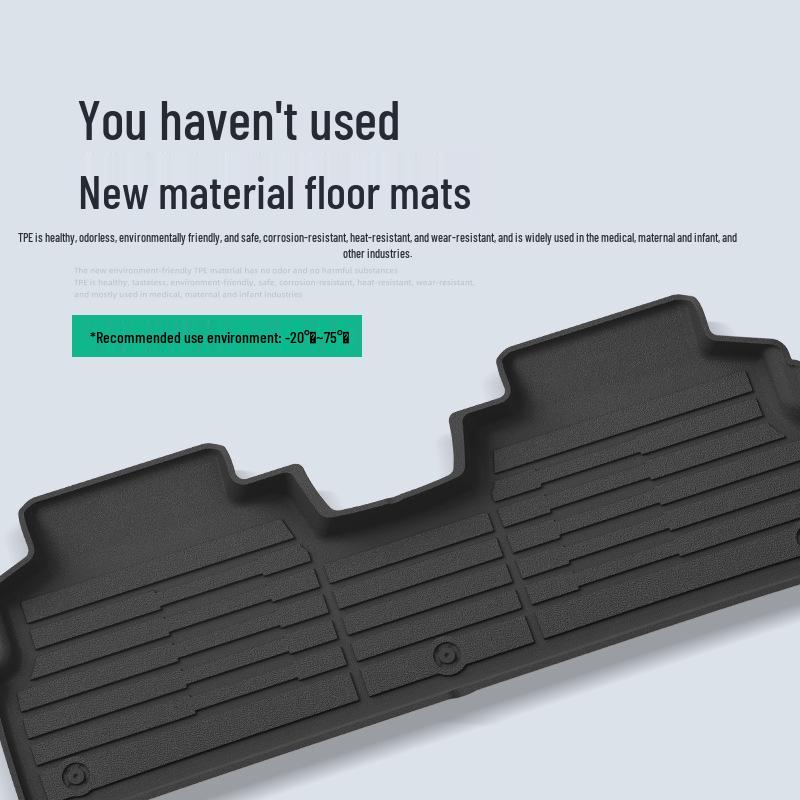 Custom Floor, Trunk, and Seat Back Mats for 26 Ford Bronco Models, TPE Material