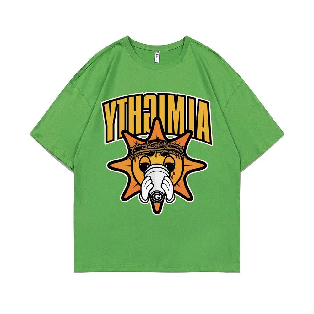 

Футболка с логотипом Chief Keef 2 принта Ythgimia Футболка Мужская Женская Оверсайз Хип-хоп Хипстерская Футболка Короткий рукав Обычная Мужская Хлопковая Футболка 4XL