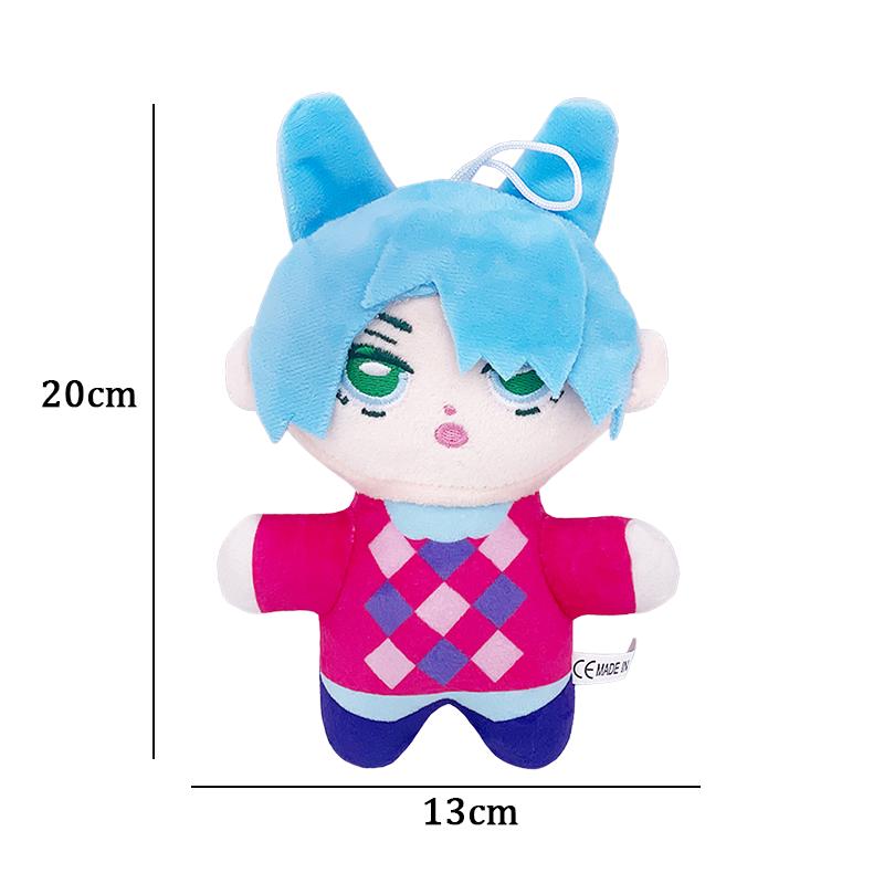 New Demon Tiger Plush Toy Hunters Kpop Soft Toy Blue Tiger Plushie Doll K Pop Stuffed Plushie Toy Christmas Birthday Gift