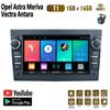 2 DIN Car Radio Android For Opel Para Astra Meriva Vectra Antara Zafira Corsa Multimedia GPS 1+16GB