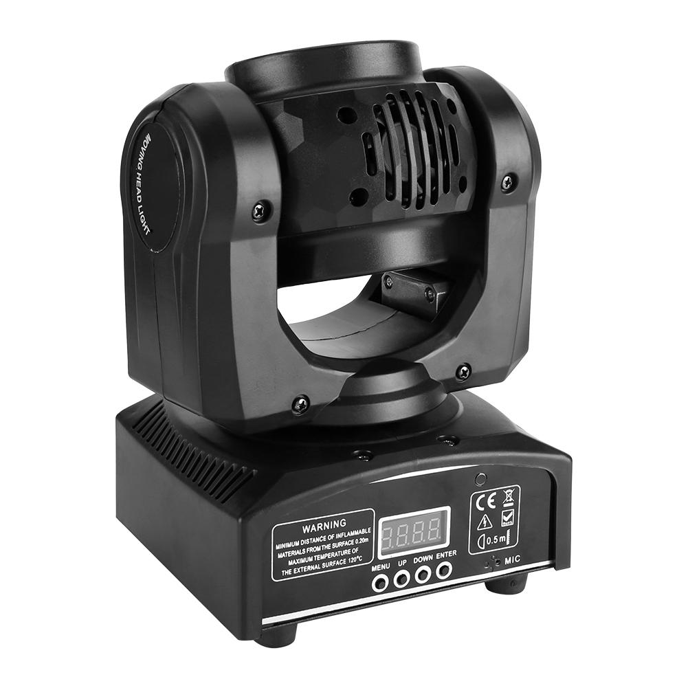 90W Double Sides RGBW LED Head Moving Stage Light DMX512 Disco Party Effect Lights