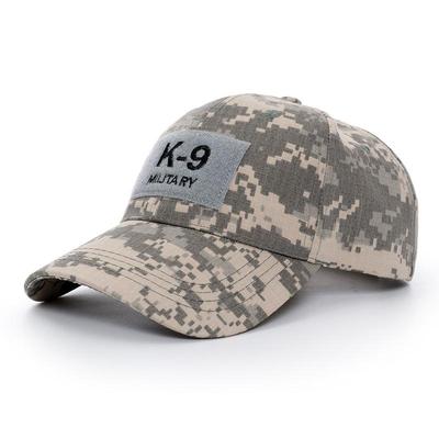 Boné de Baseball Camuflado Tático Bordado do Exército dos EUA - Edição Forças Especiais