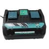 18V DC18RD Dual Ports Battery Charger for Makita 14.4V-18V Lithium-Ion Battery BL1415 BL1430 BL1830 BL1840 BL1850 BL1850B