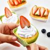 12/24 szt. Silikonowa forma do ciasta Okrągła Kwadratowa Forma Babeczki Muffin Formy do pieczenia Pudding Galaretka Kubek Przegródki do pudełka na lunch Kuchenne naczynia do pieczenia