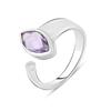 Silver Ring with Natural Amethyst 1.517ct (2108870)