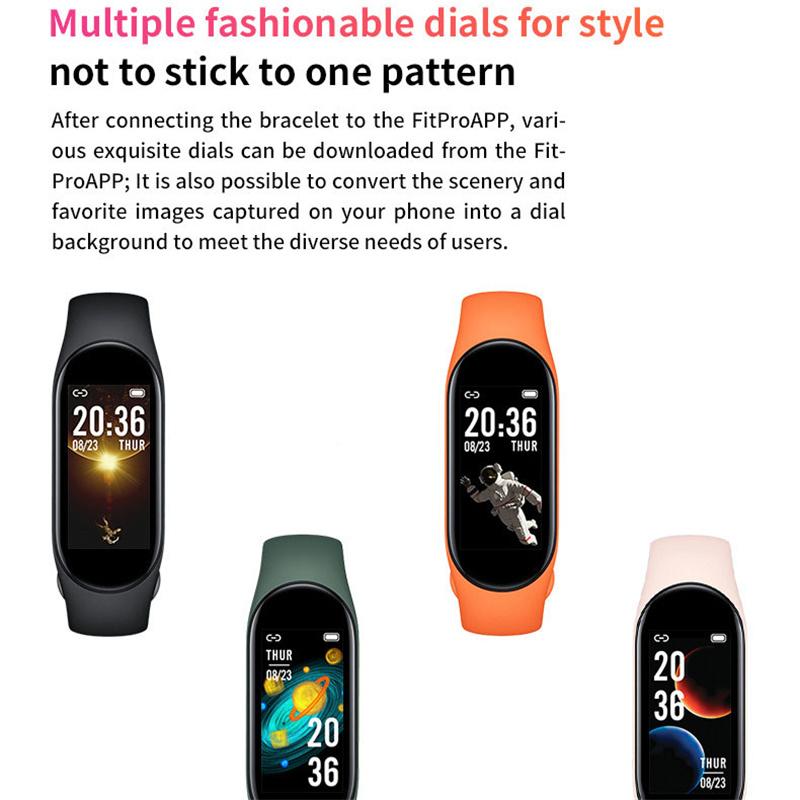 Fashion Multifunction Smart Bracelet Health Sports Bracelet for Men Women Student Bracelet