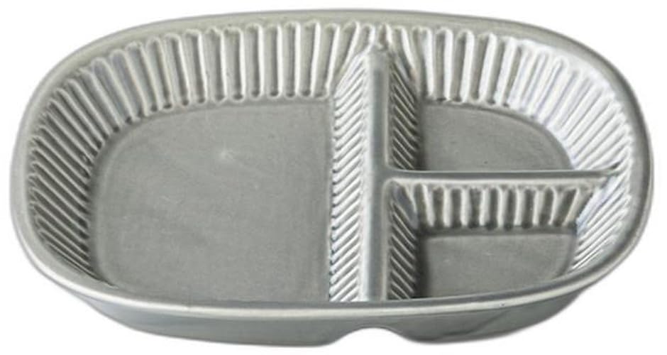 

MINO Sogi Lunch Plate Gray x 17 x Lunch Plate Setomonohonpo [21 3cm] серый