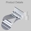 Foldable Shower Foot Rest Accessories Easy Installation Support Wall Mounted Stool