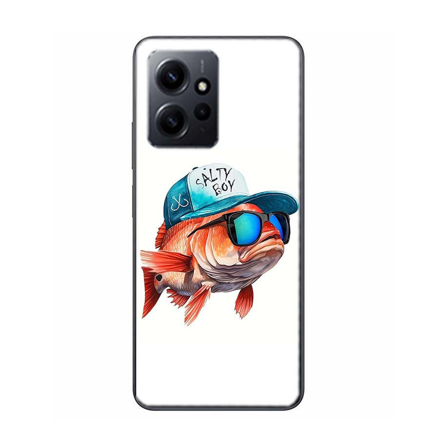 Enjoy a Day of Fishing Pleasure Phone Case For Redmi 12 13C 12C 15C 9 10 10C Note 13 Pro Plus 14 15 Pro 9T 9C 9A TPU Soft Cover