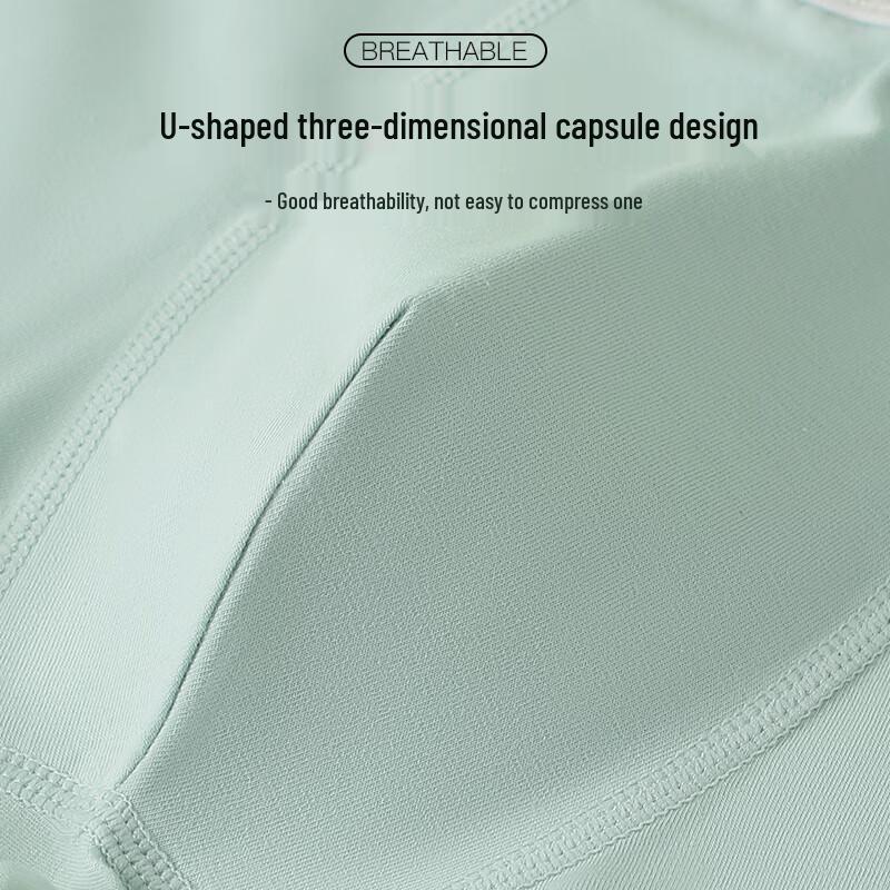 MIIOW Teen Boys' Cotton Boxer Briefs 4-Pack