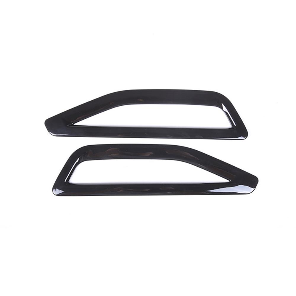 1 Pair Black Side Fender Air Vent Trim Cover Set For Bmw X5 19-22