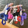 Fitness keychain Sports exquisite keychain bag pendant Men's and women's backpack pendant ins wind fitness dumbbell pendant