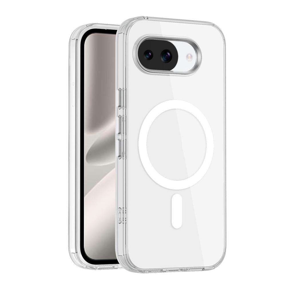 Clear Acrylic For Magnetic Case For Google Pixel 10 Pro XL 10A 9A Wireless Charging Shockproof Hard Bumper Cover