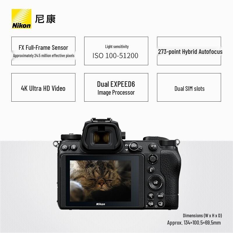 Nikon Z 6II Full-Frame Mirrorless Camera (CN version)