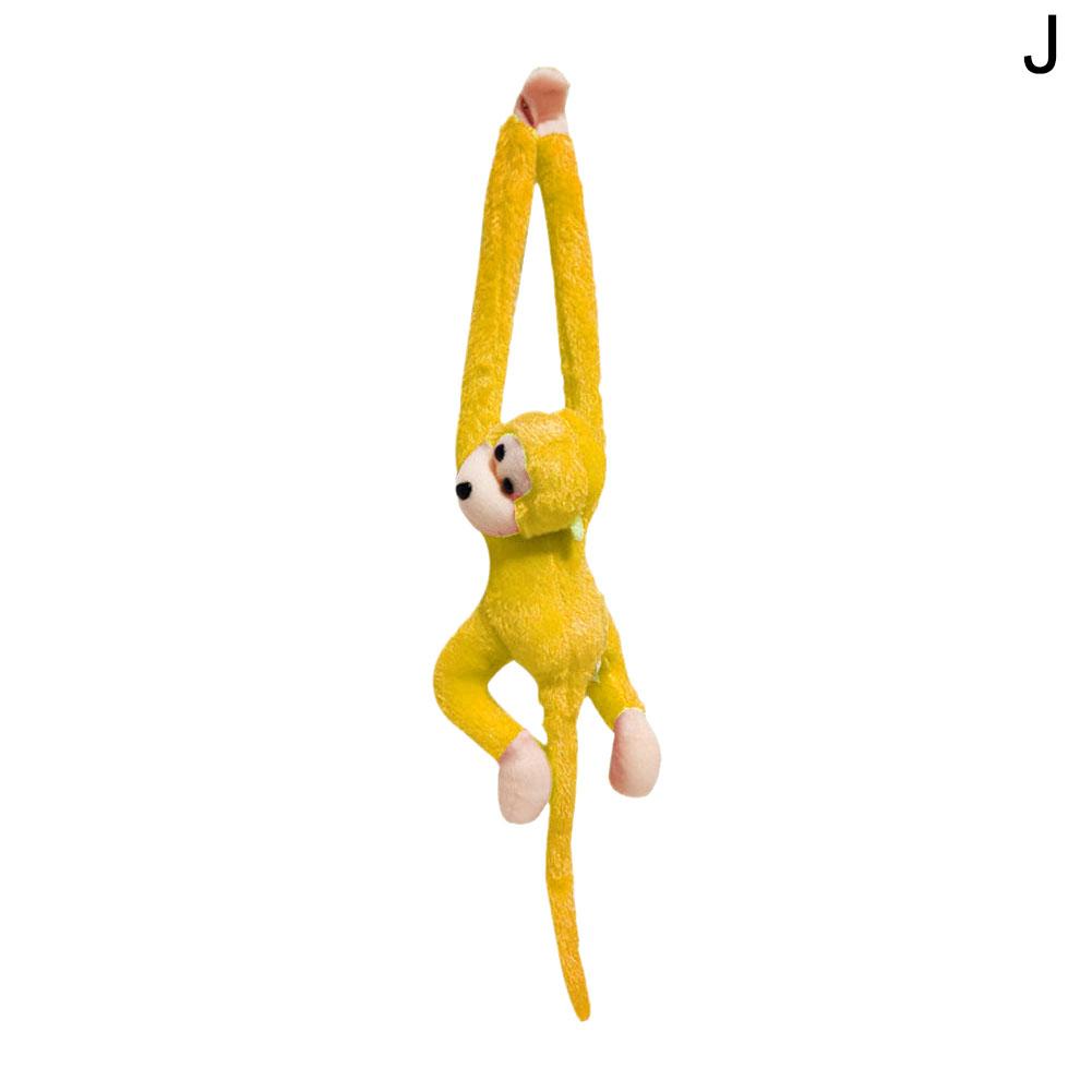 Colorful Long-Armed Monkey Photography Accessories Electric Crashproof Padded Monkey Doll Hanging Cur Colorful Monkey Toys