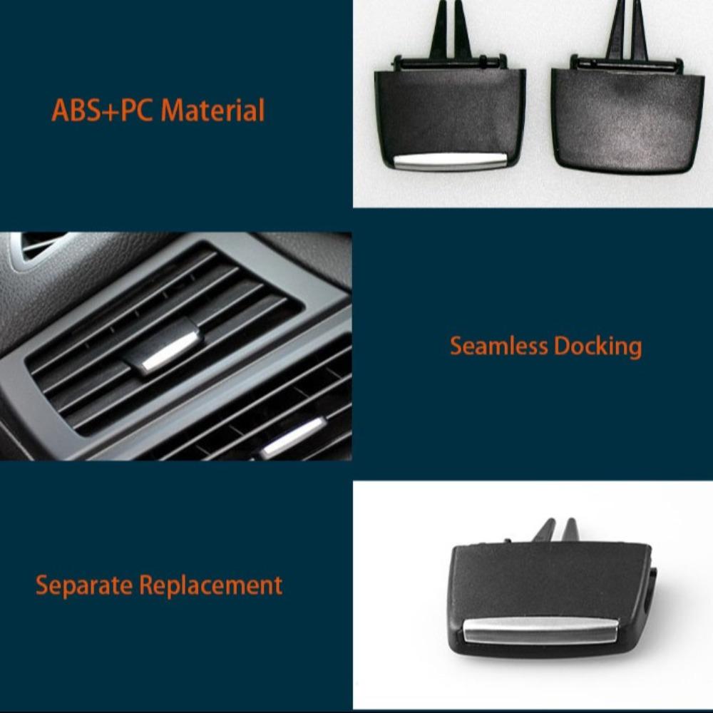 Center A/C Vent Outlet Tab Clip Air Conditioning Regulating Switch for BMW X5 E70 X6 E71