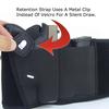 Outdoor Concealed Carry Ultimate Belly Band Holster Gun Pistol Holsters Fits All Pistol (Color: Black)
