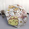 1pc Hello Kitty & Friends Automatic Opening Folding Umbrella with 8-Rib Iron Frame - Perfect for Fans, Travelers, Daily Use, and Festive Gifts!Q046