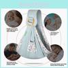 Baby Wrap Carrier With Adjustable Single Shoulder Strap For Infant And Toddler Use