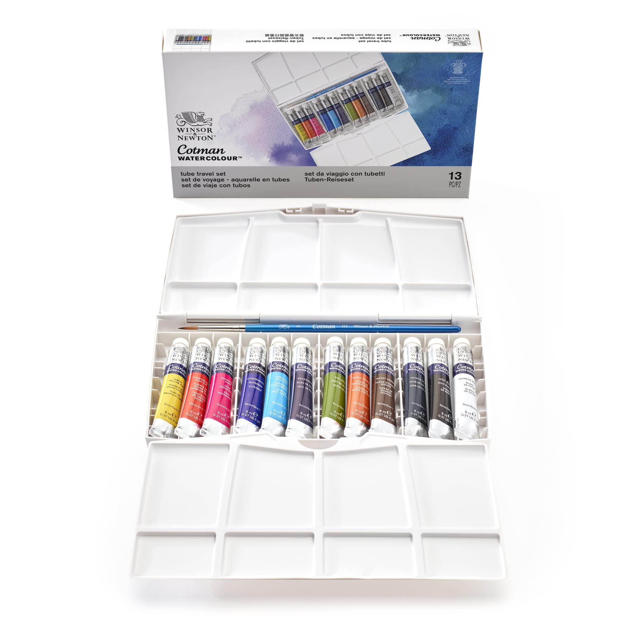 Winsor Newton Watercolor Paint Cotman Watercolor Travel Set 8ml Set 12 colori 18909377 &