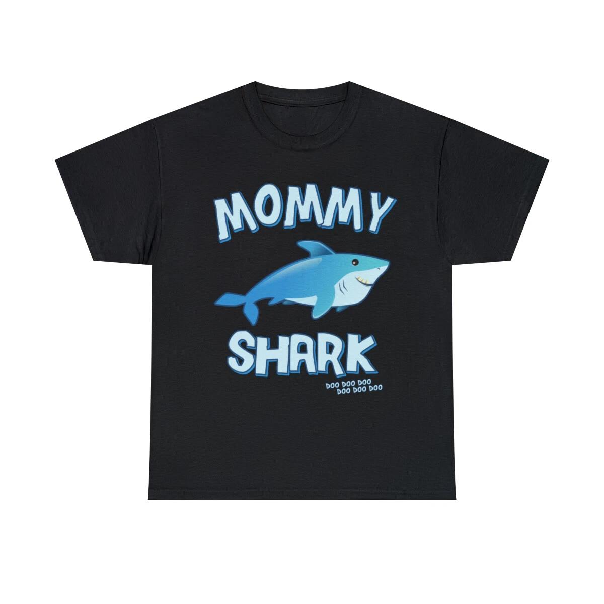 Mommy Shark Doo Doo Doo Graphic Tee Shirt, S-5XL S
