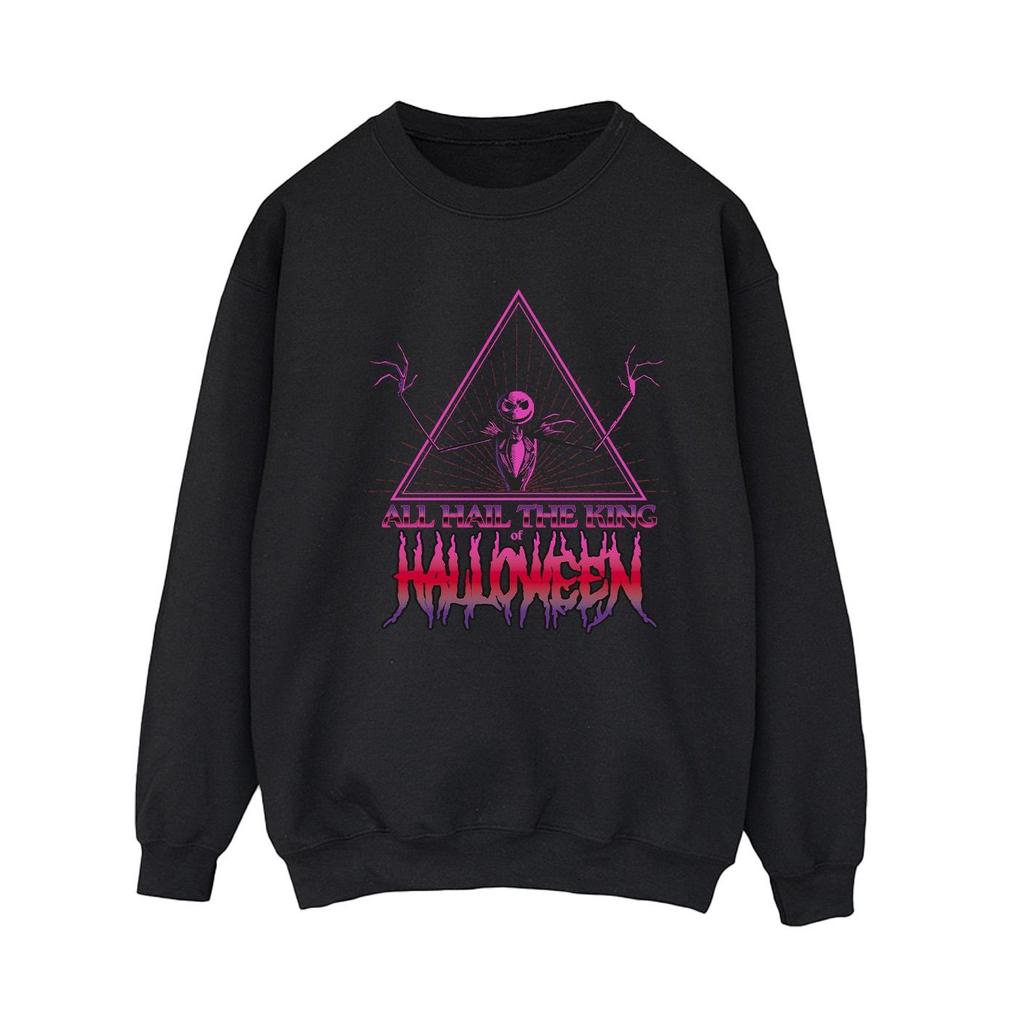 Disney Womens/Ladies The Nightmare Before Christmas Halloween King Sweatshirt