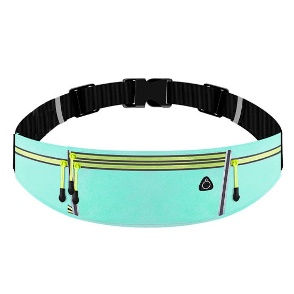 Lightweight Running Waist Bags Multi-function Sports Phone Bag  Fanny Phone Pack lake blue style 2