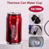Acciaio Inossidabile Thermos Cola Lattina Tazza Acqua Viaggio Auto Borracce Termiche Tazza Bevande Doppio Strato Tazza con Cannuccia Lattine Soda Tazze Termiche