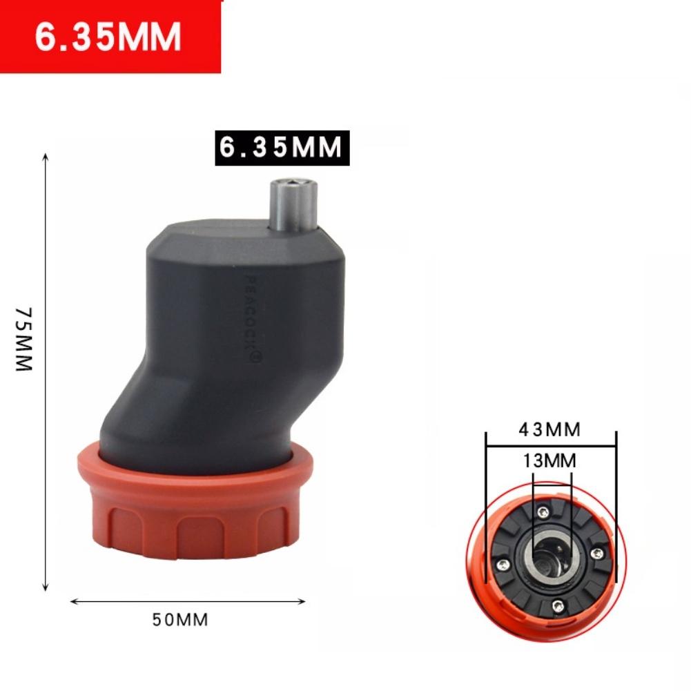 Electric Drill Conversion Brushless Rechargeable Electrical Drill Chuck Quick-release Adapter For 6.35mm Bit