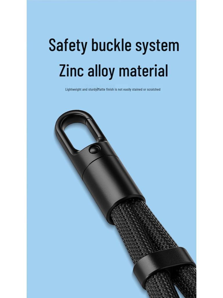 Adjustable Phone Lanyard Wrist Strap with Clip - Anti-drop, Anti-lost Self-locking Bracelet.