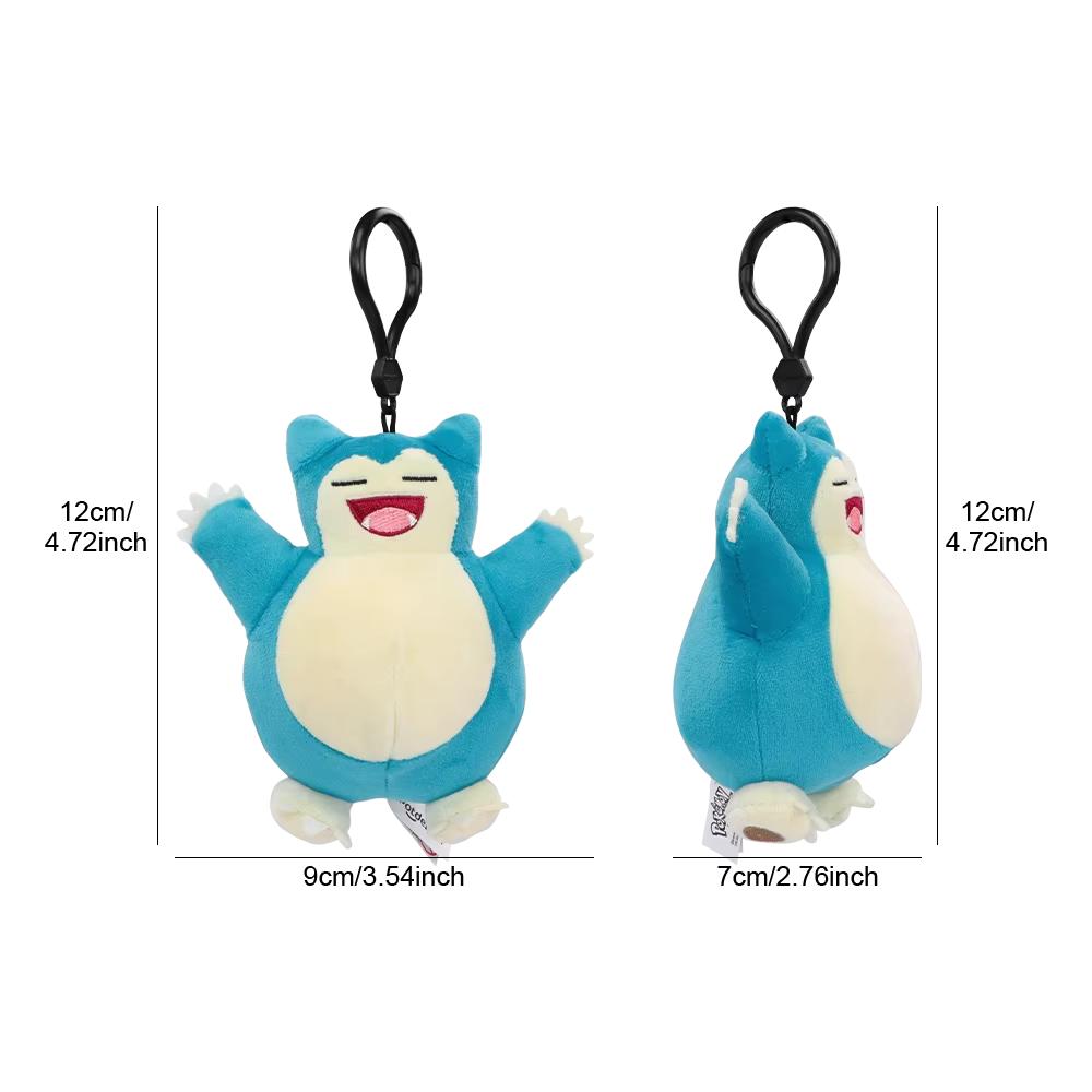 Plush Toys Pokémon Series Pikachu Kawaii Plush Dolls Cute Pendant Key Chain Birthday Party Gifts