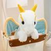 4255Cm Dragon Plush Toys Cute Animal Stuffed Pillow Doll Kawaii Room Decor Cartoon Soft Model For Kids Xmas Halloween Gifts