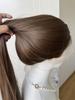 13*6 Lace Front Wig Brown 26inch Long Striaght Lace Front Wig Natural Looking HD High Temperature Fiber Synthetic Lace Wigs