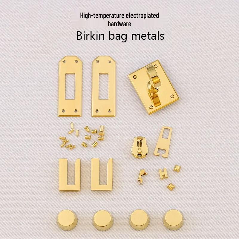 Platinum Handmade Waxed Thread Kelly Bag - Second Generation