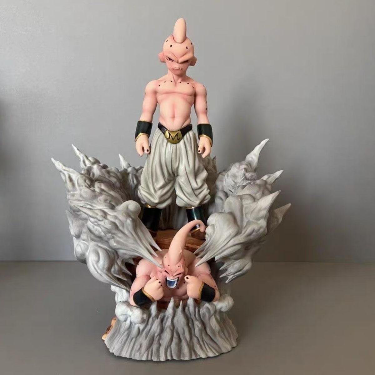 

29cm Anime Dragon Ball Z Anger Majin Buu Figure Model Scene Toys Doll Action Figure Super Saiyan PVC Collection Birthday Gift