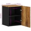 Bathroom Wall Cabinet 38x33x48 Cm Solid Mango Wood