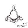 Mother's Day Charms For Bags Wave Water Drop Swirl Charms Pendant Audience Bag Pendant