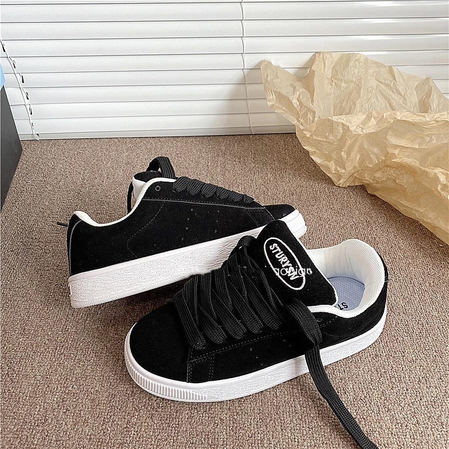 Comerț exterior pantofi sport noi de toamnă și iarnă pentru femei, culoare uni, stil retro, ușori și respirabili, la modă, explozie în patru sezoane